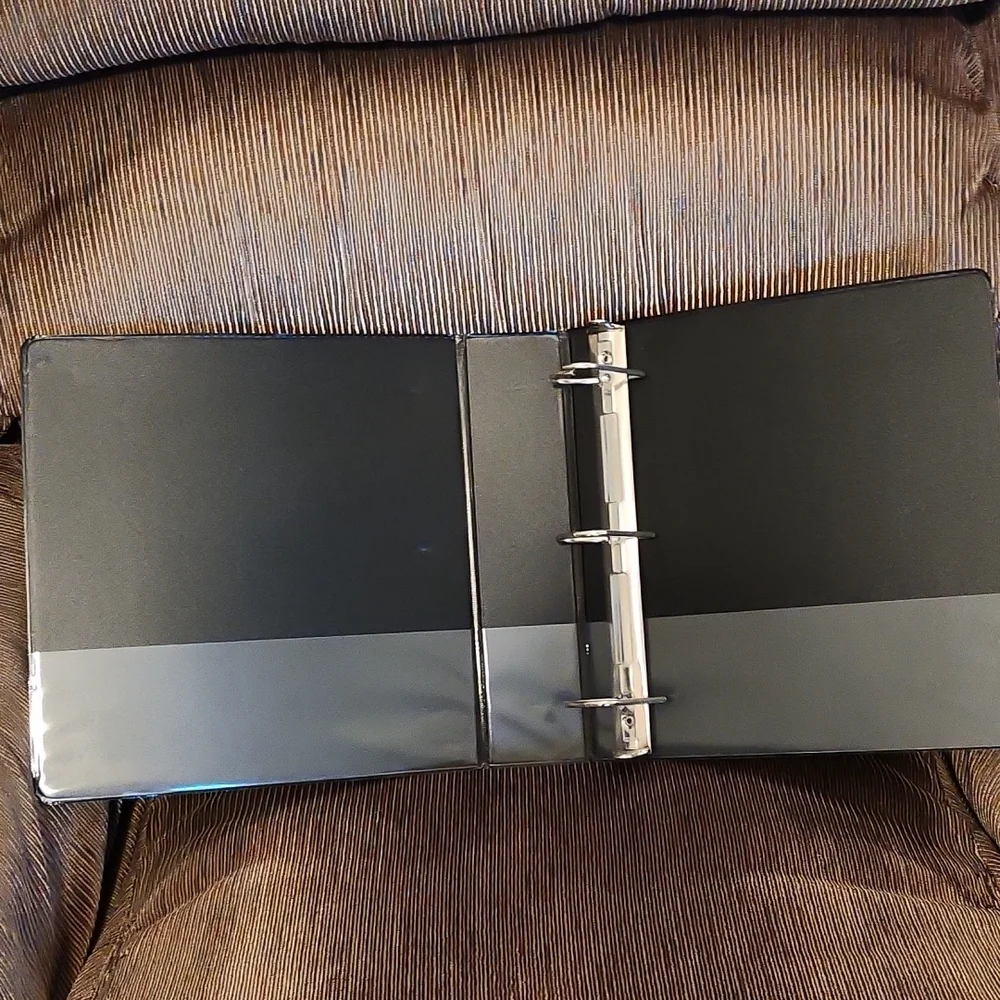 Brand New 2 inch Black Binder